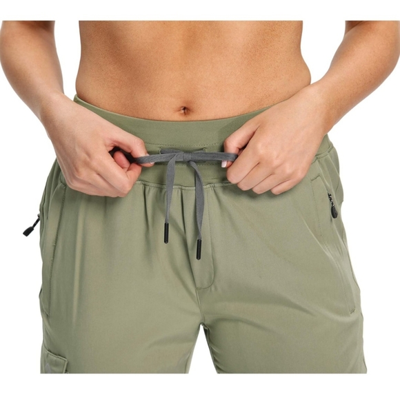 RlaGed Women’s Cargo Hiking Pants Lightweight Joggers XL - Picture 4 of 14